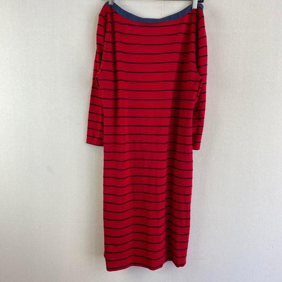 TOMMY HILFIGER Boatneck Striped Dress NWT - Picture 6 of 8